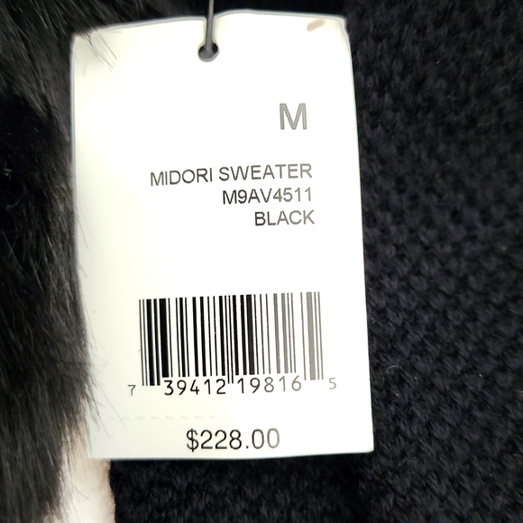 ELI TAHARI, "MIDORI SWEATHER" JACKET, BLACK, MEDIUM - Picture 7 of 13